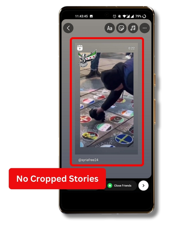 No More Cropped Stories