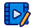 video editing tools icon